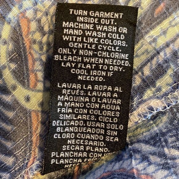 Sharagano Women’s Popover Paisley Gauzy Top Size XL - Picture 11 of 11